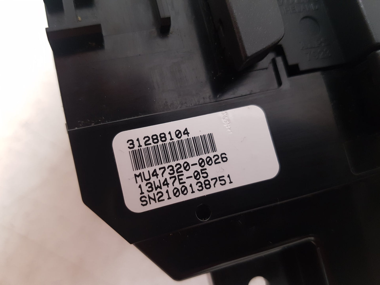 2012 - 2019 Volvo V40  Hatchback Heater Controls 31288104