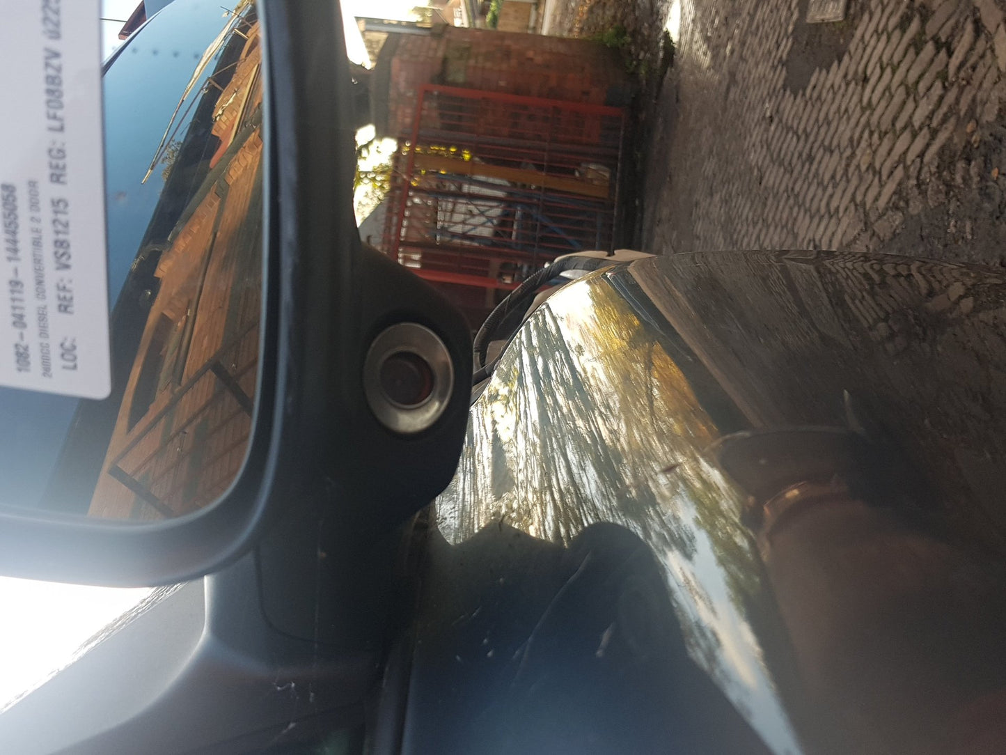 2007 - 2009 Volvo C70  Convertible DOOR MIRROR - ELECTRIC (DRIVER SIDE)