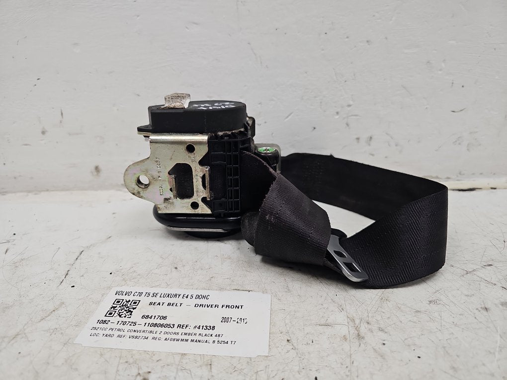 2007 - 2013 Volvo C70  Convertible Right Front Seat Belt 6841706
