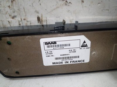 2007 - 2011 Saab 9-3   Left Rear Window Switch 12771993