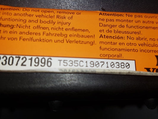 2007 - 2010 Volvo V70  Estate Airbag Module 30721966