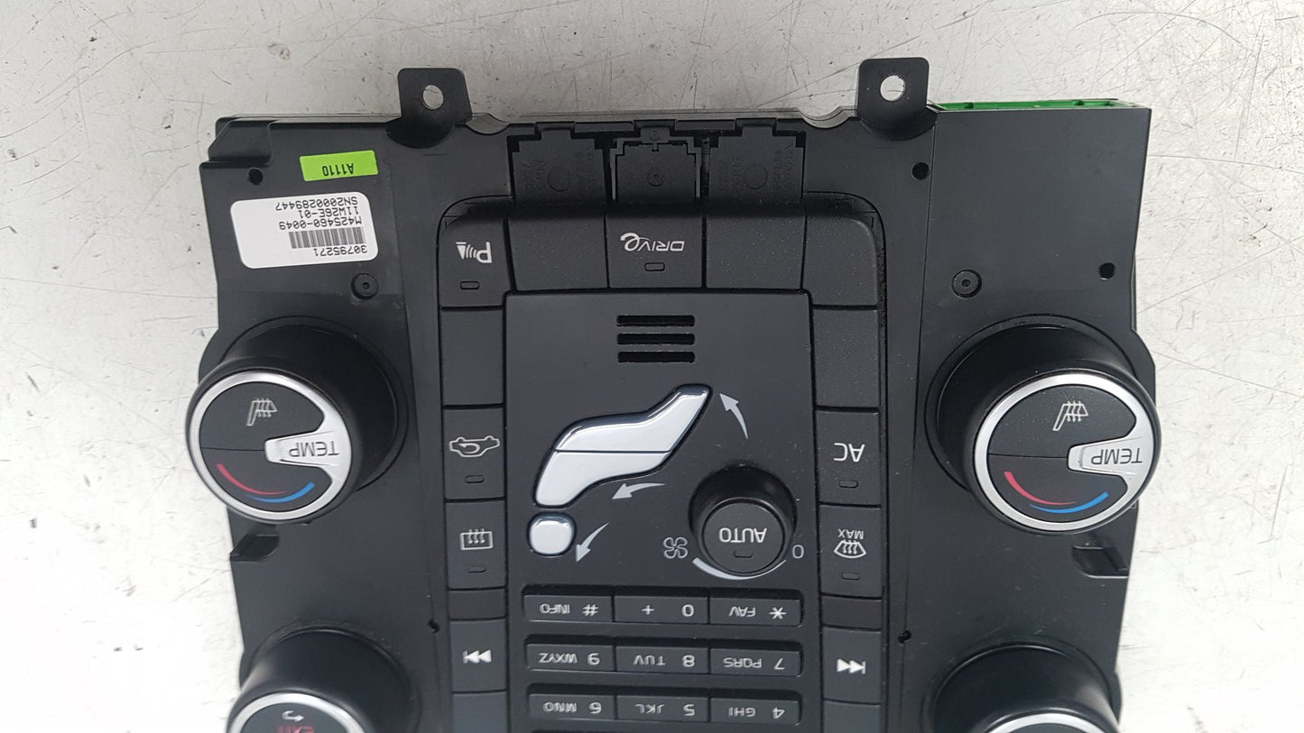 2010 - 2014 Volvo XC60  Estate DIGITAL HEATER CONTROL PANEL & STEREO 30795271