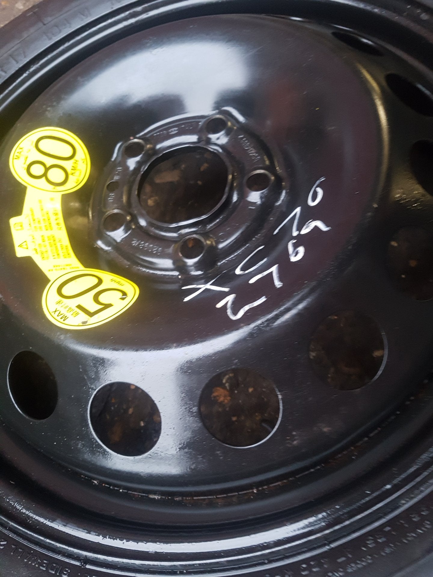 2000 - 2007 Volvo XC70  Estate Spare Wheel