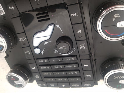 2015 Volvo S60  Saloon HEATER & RADIO CONTROL PANNEL 31398587