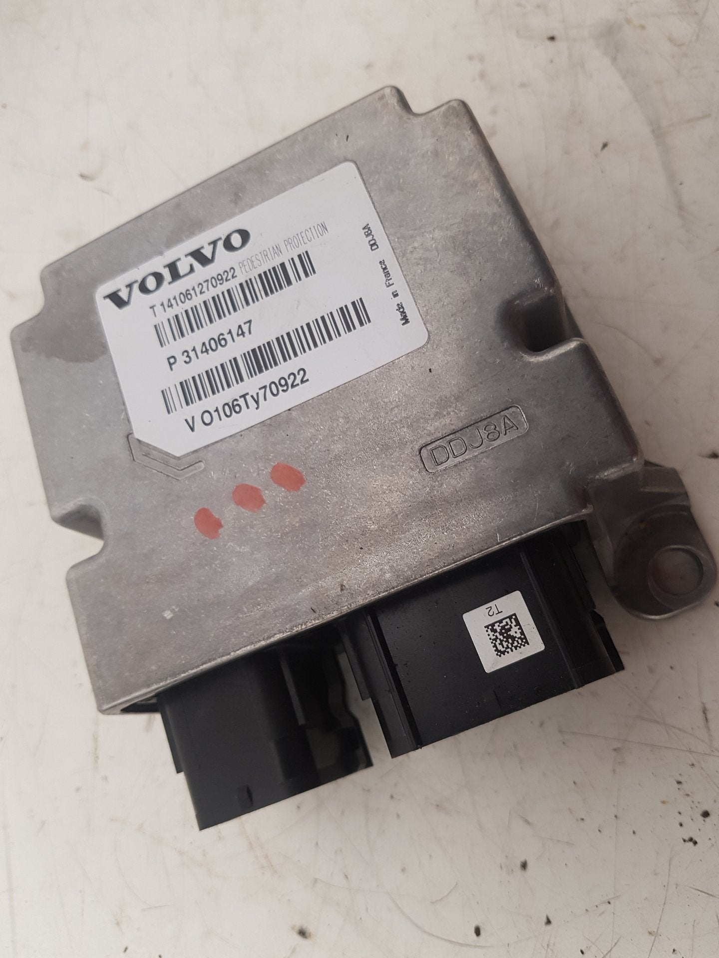 2012 - 2015 Volvo V40  Hatchback PEDESTRIAN AIRBAG SG ECU CONTROL UNIT 31406147
