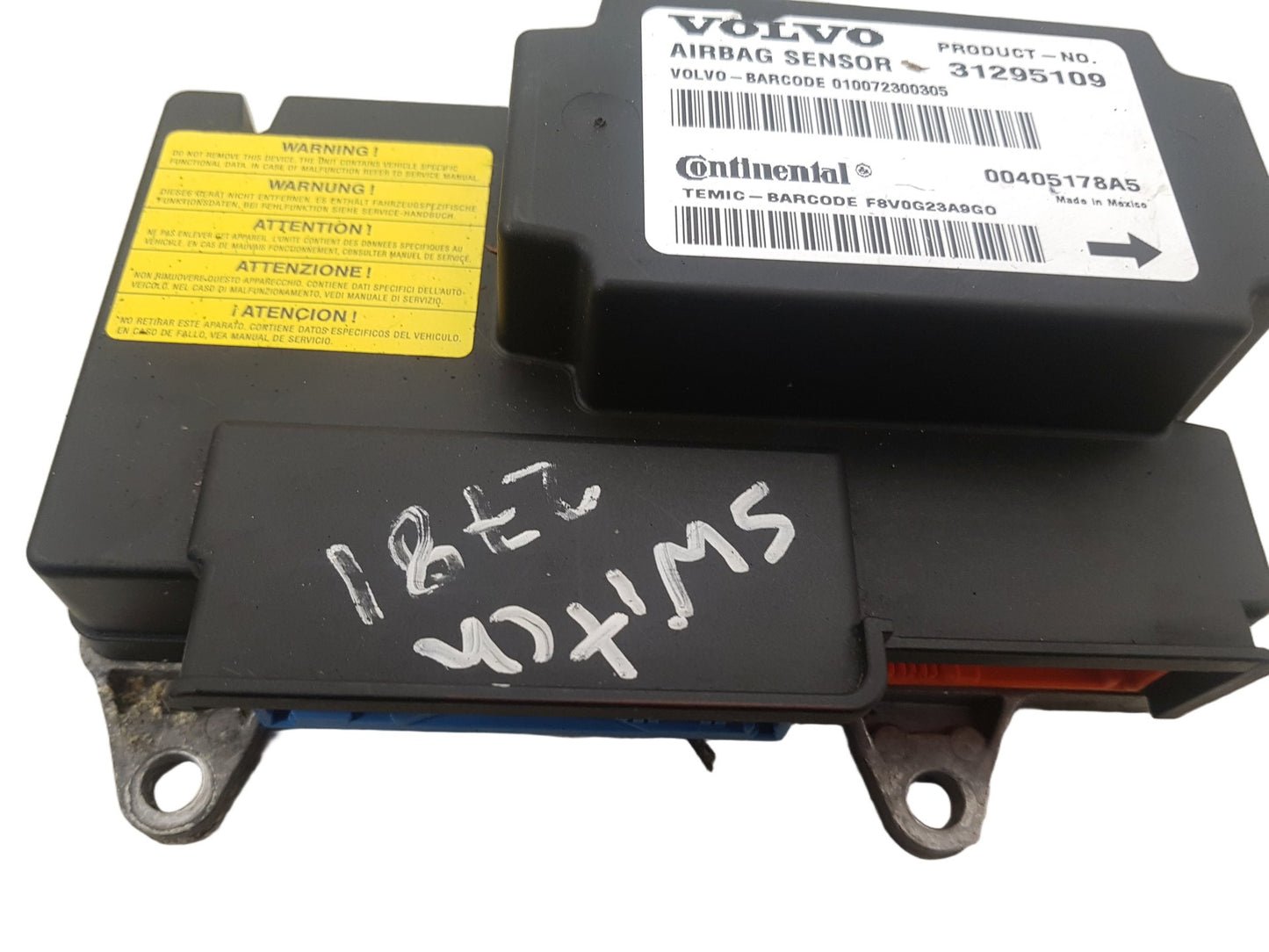 VOLVO V70 SRS MODULE 2008-11 31295083 12-MONTH WARRANTY