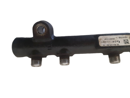 2010-2013 Volvo S60 V40 V60 1.6 D2 Diesel Fuel Rail & Pressure Regulator 112350864