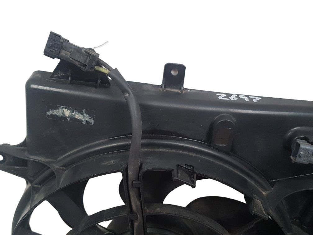 2001-2009 Saab 9-5 Twin Radiator Fan Cowling Shroud 313510322