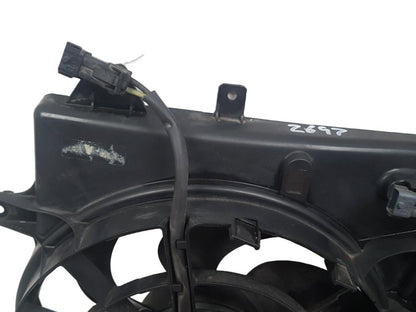 2001-2009 Saab 9-5 Twin Radiator Fan Cowling Shroud 313510322