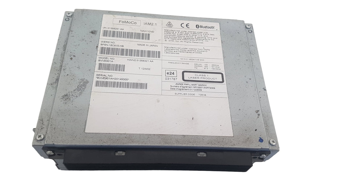 Volvo V60 S60 V60 CD HEAD UNIT 31358291AA BVVE901A BF6N-18C815-HB 31358321AA