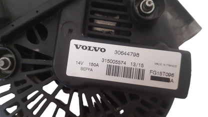 2015 Volvo V40 525, 526 Hatchback Alternator 30644798