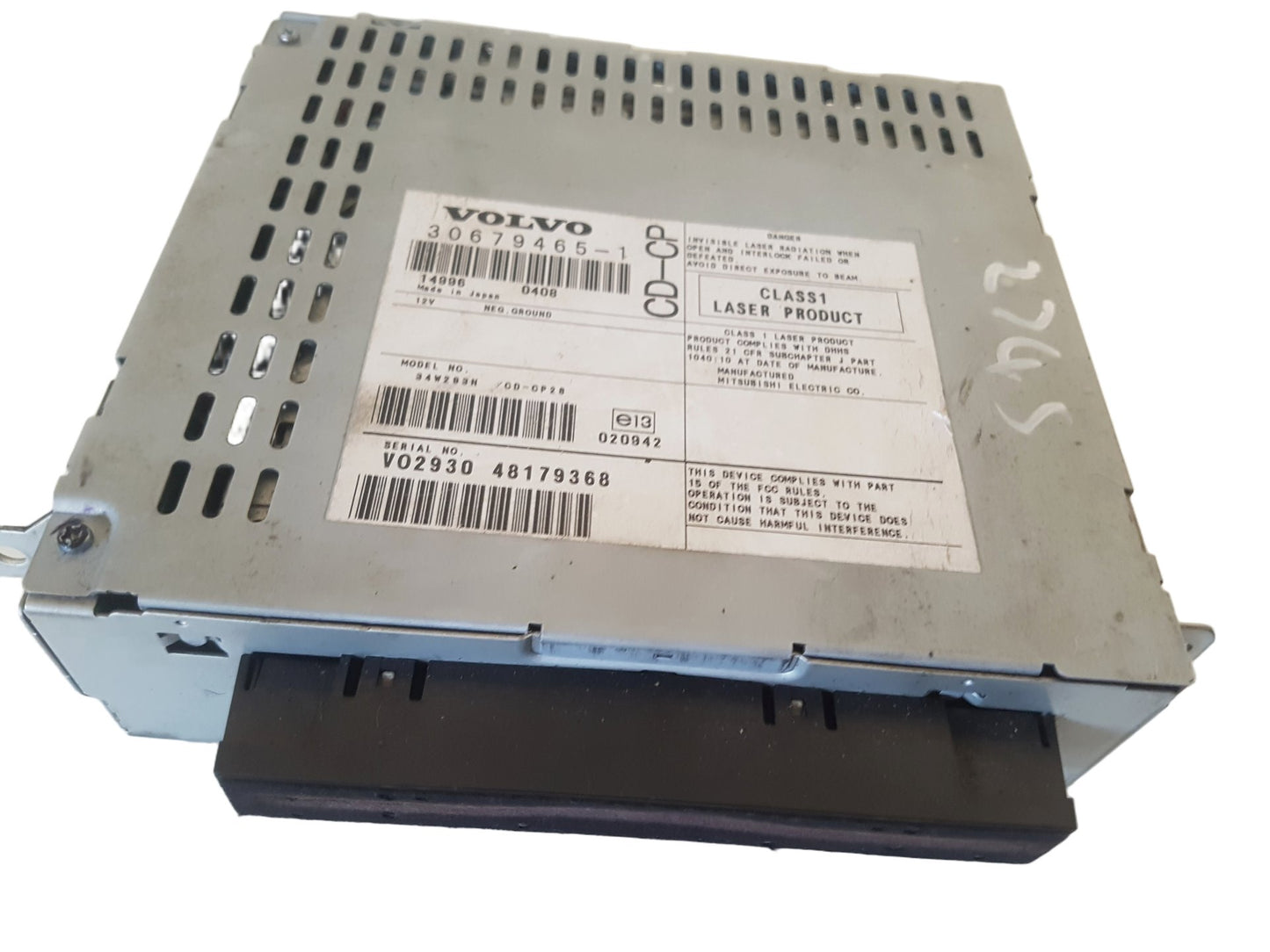 2004 Volvo XC90 CD Player Head Unit 30679465