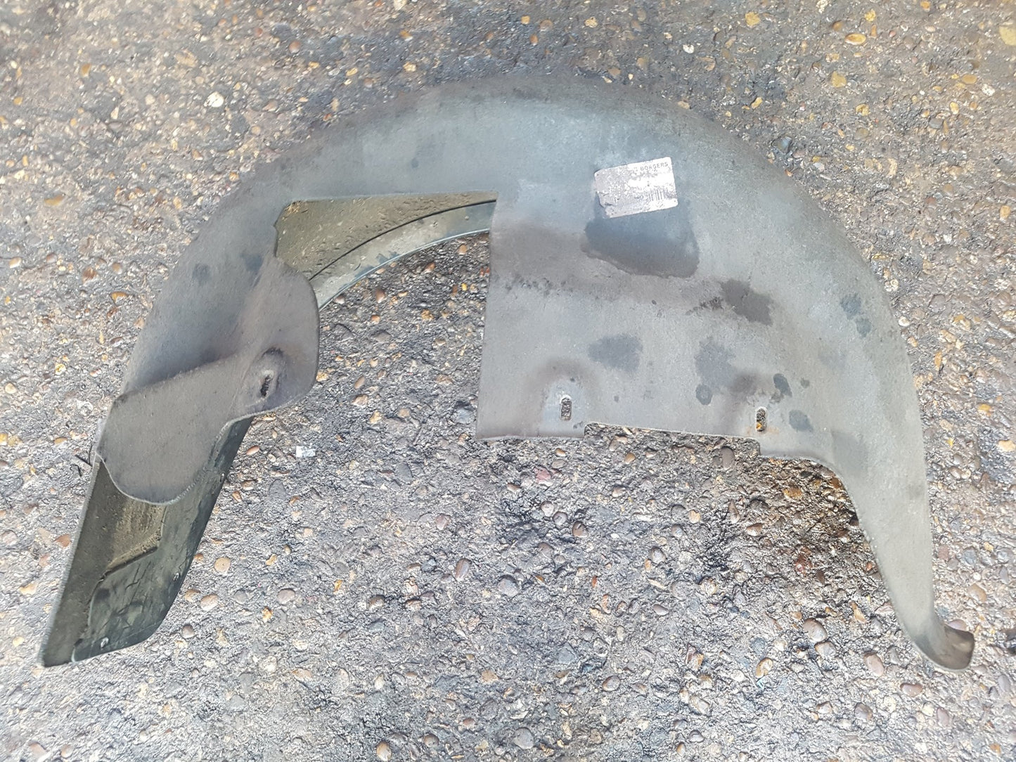 2008 - 2016 Volvo XC70 III 136 Estate Right Rear Guard Liner 837Y381