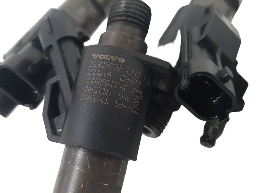 2010-2015 Volvo 2.0 D3 D4 5-Cylinder Diesel Injector Set x5 0445116046 31303238