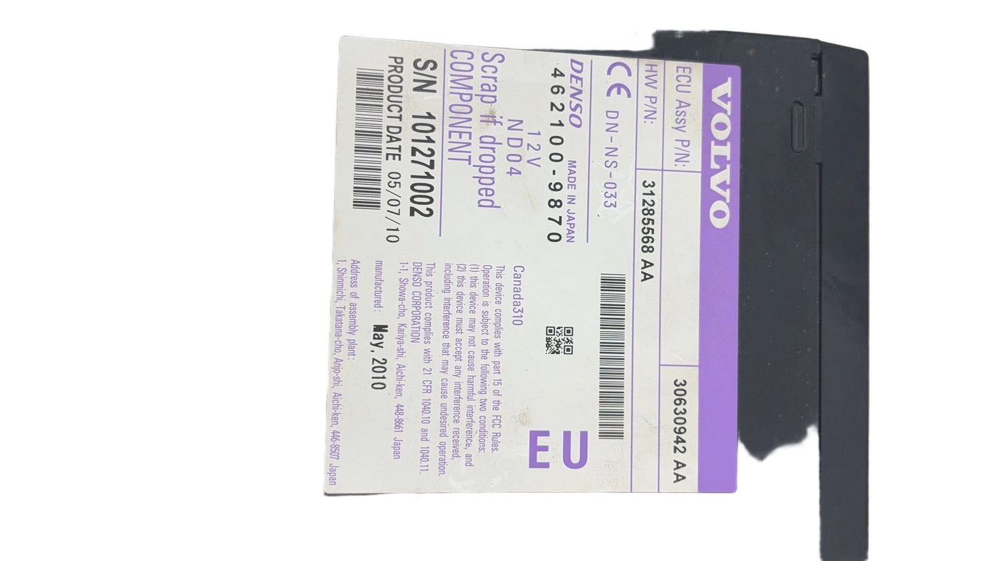2008 - 2016 Volvo XC70 III 136 Station Wagon SATNAV DVD PLAYER 31285568