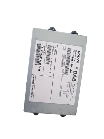 2016 Volvo V70 III 135 Estate DAB RADIO ECU 31450594