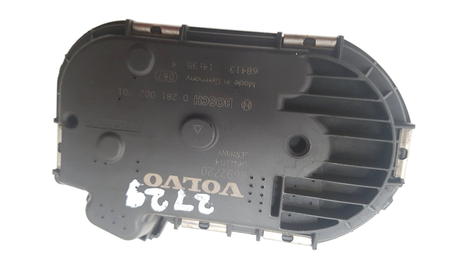 VOLVO V70 S60 S80 XC90 2.4 D5 185BHP THROTTLE BODY 8692720 0281002701 12M WTY