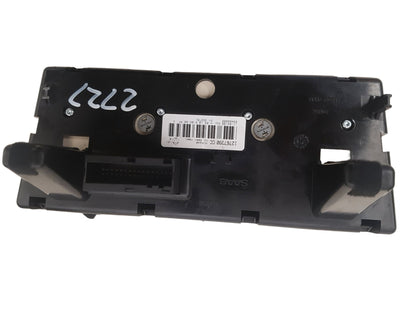 2004 Saab 9-3 Aero Climate Control Panel 12767390