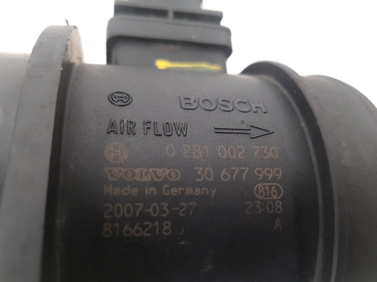 Volvo D5 Air Flow Meter 30677999 0281002730 — V70 S60 XC90 XC70 2005–2014