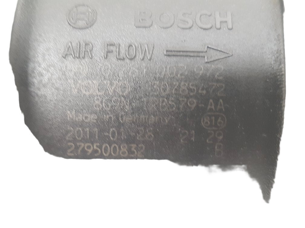 VOLVO S60 V60 XC60 V70 XC70 S80 09-11 2.4 D5 DIESEL MAF AIR FLOW METER 30785472