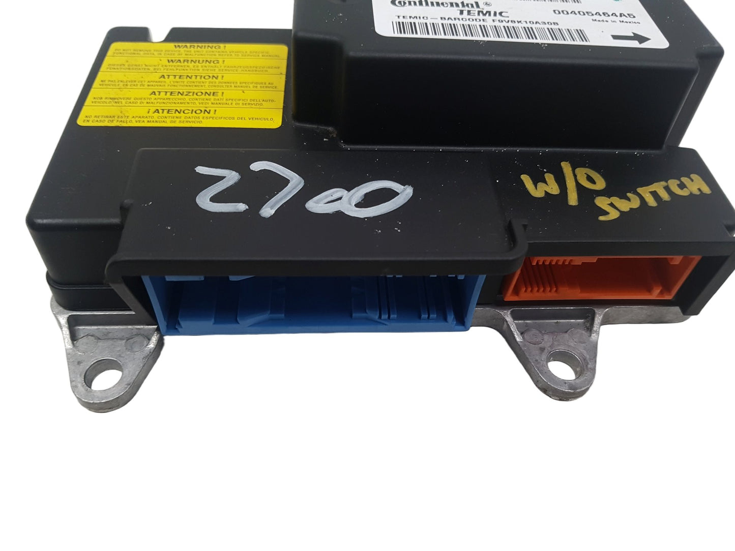 2006-2009 Volvo C70 Convertible Airbag Module 31264943