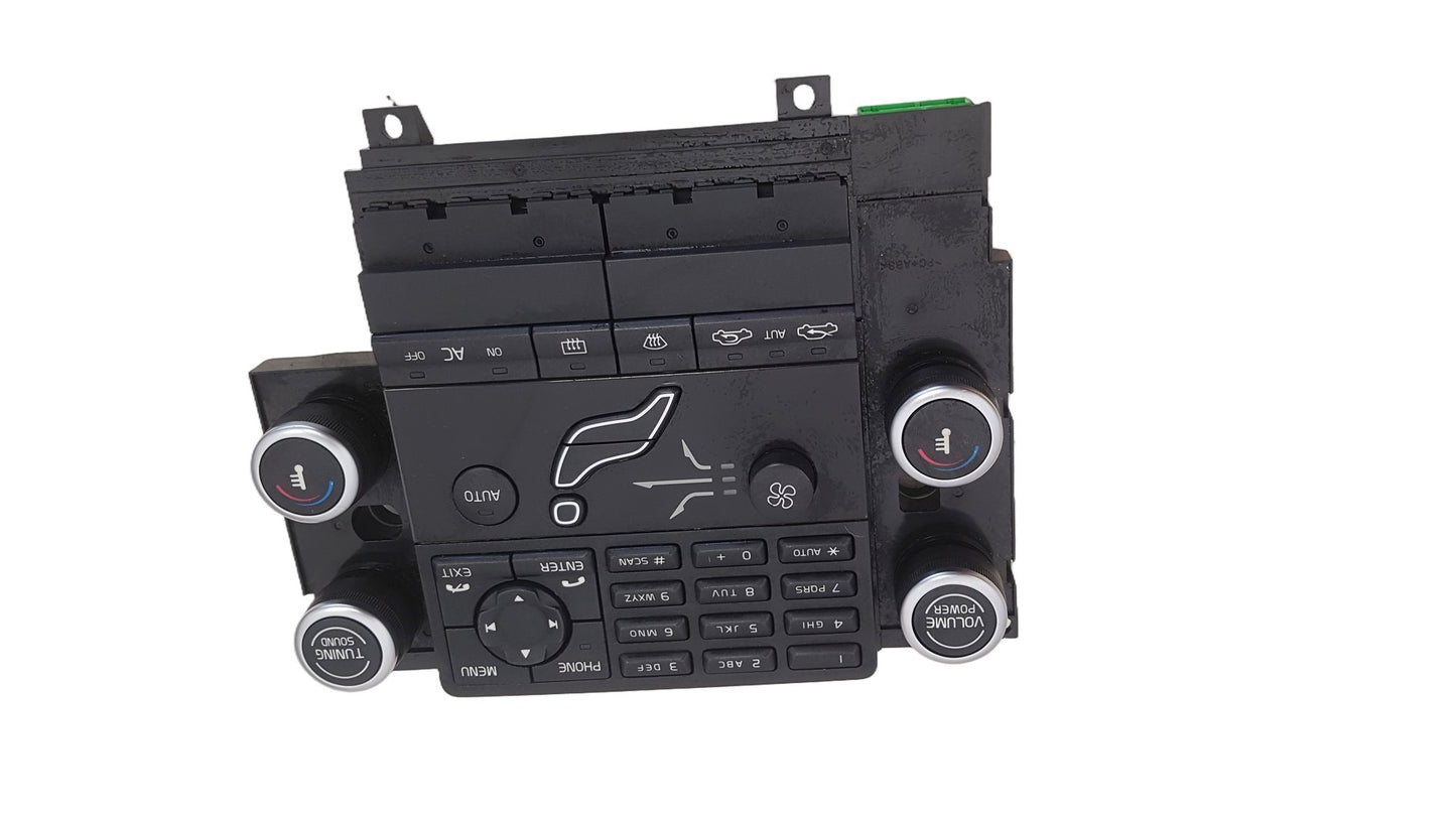 2008 - 2015 Volvo V70 III 135 Estate Climate And Telephone Control Panel 30782905