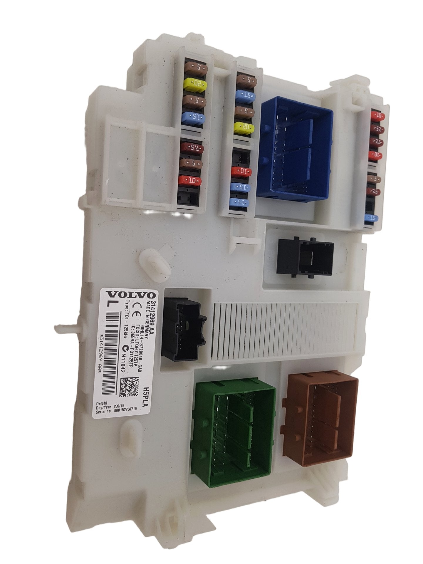 2016 Volvo V70 III 135 Estate CEM (CENTRAL ELECTRONIC MODULE) 31412969AA