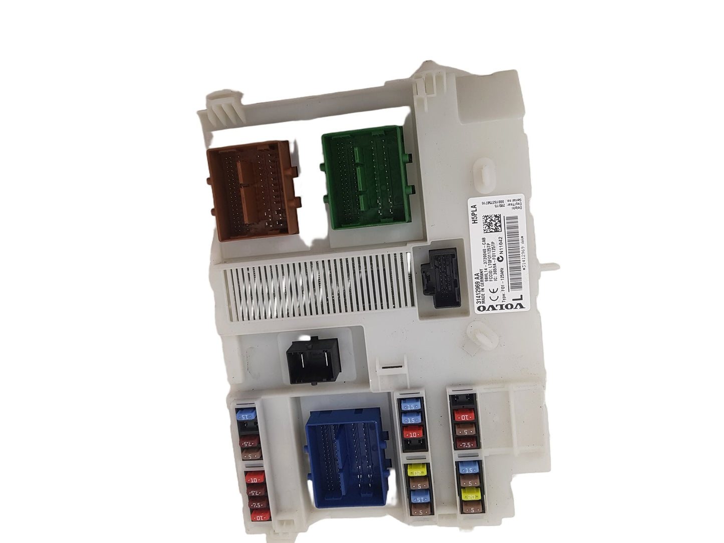 2016 Volvo V70 III 135 Estate CEM (CENTRAL ELECTRONIC MODULE) 31412969AA