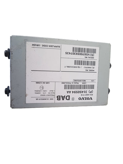 2016 Volvo V70 III 135 Estate DAB RADIO ECU 31450594