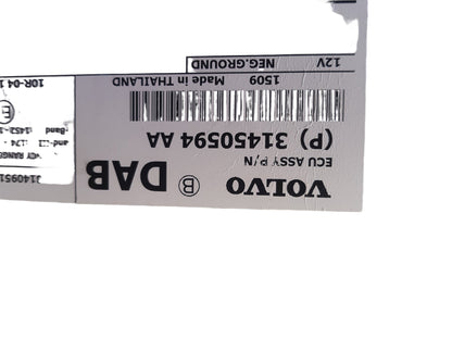 2016 Volvo V70 III 135 Estate DAB RADIO ECU 31450594