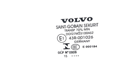 2016 Volvo V70 III 135 Estate Left Front Door Window