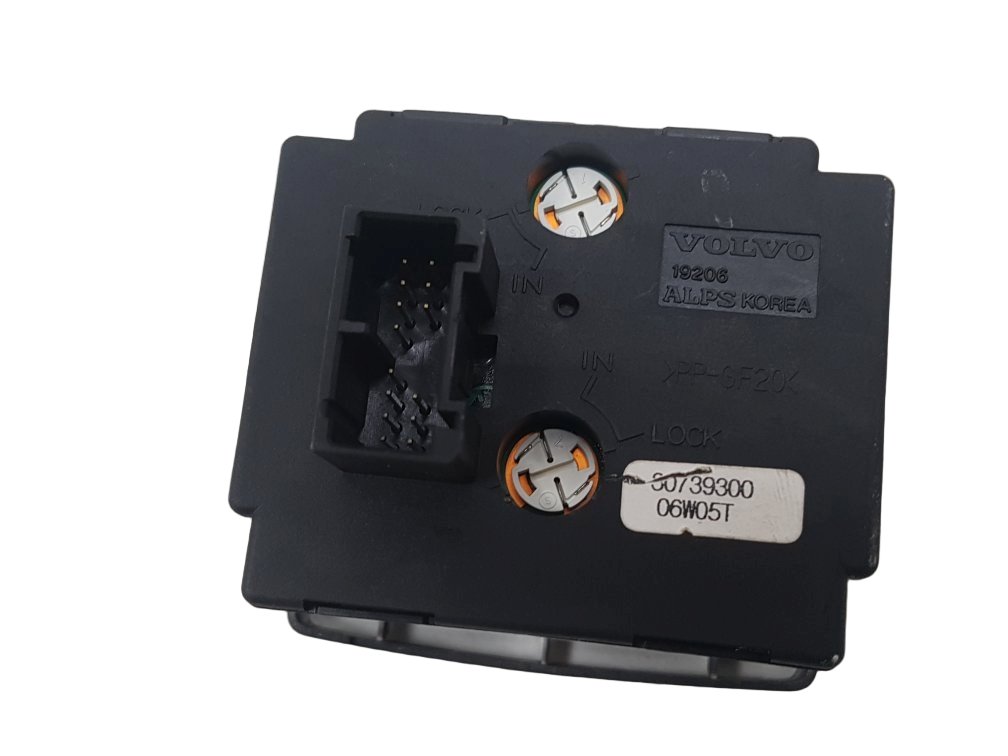 VOLVO C30 C70 V50 HEADLIGHT SWITCH CLUSTER 30739300 2004-2010 12-MONTH WARRANTY