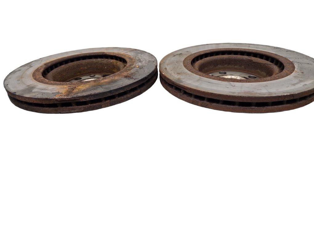 2007-2010 Volvo V70 Vented Front Brake Discs Pair D5244T5