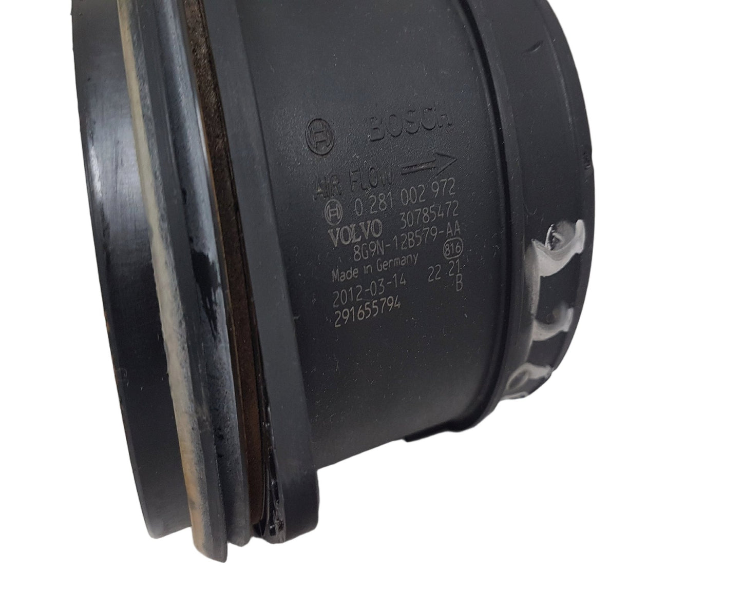 VOLVO C30 S40 V50 S60 V60 XC60 09-14 2.4 D5 DIESEL MAF  AIR FLOW METER 30785472