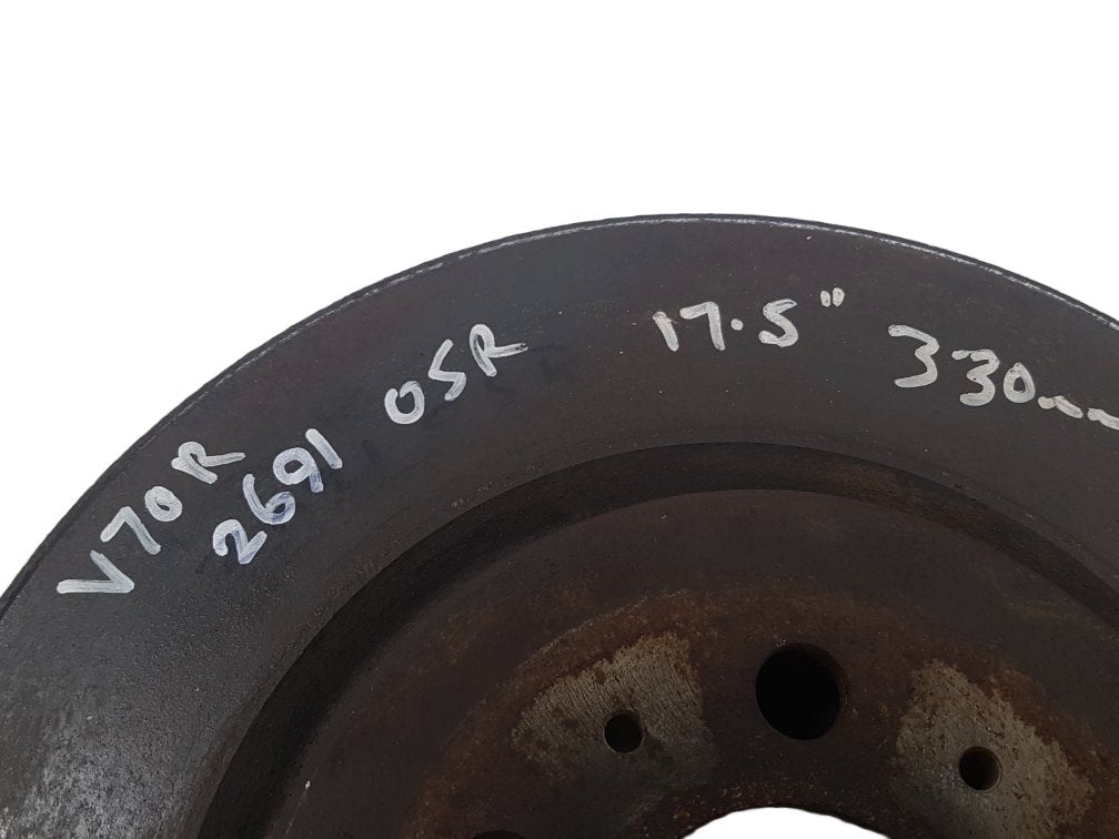 2003-2007 Volvo V70 R Brake Discs Front Rear 17.5" 30645222