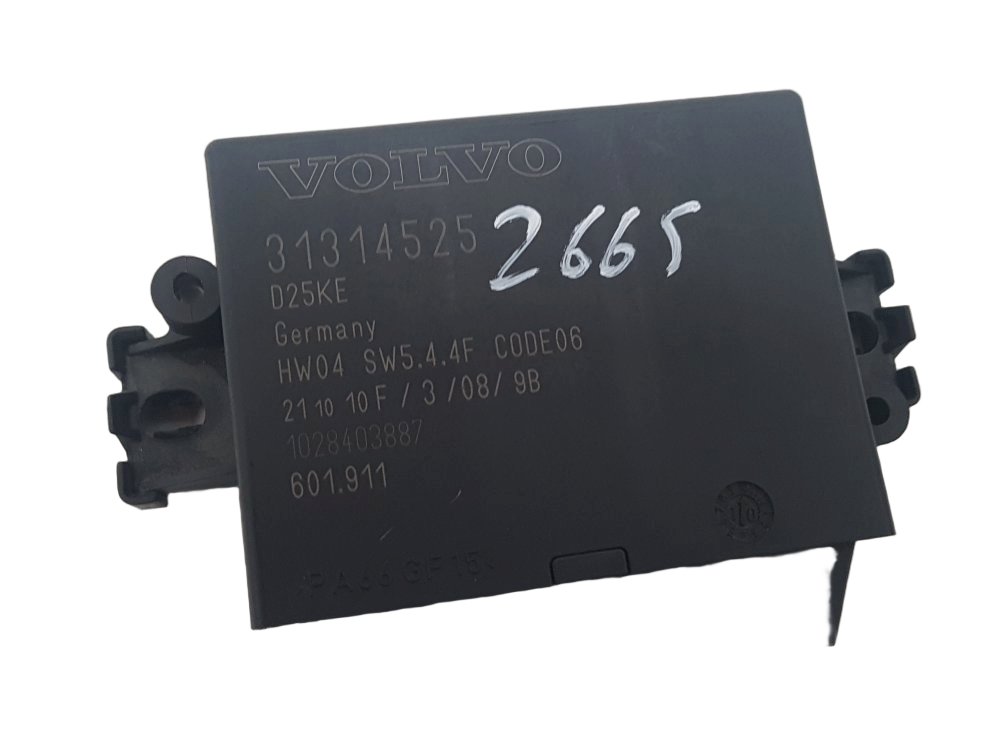 2010-2014 Volvo V60 Estate PARKING SENSOR ECU 31314525