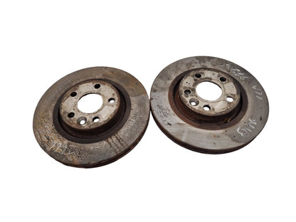 2007-2010 Volvo V70 Vented Front Brake Discs Pair D5244T5