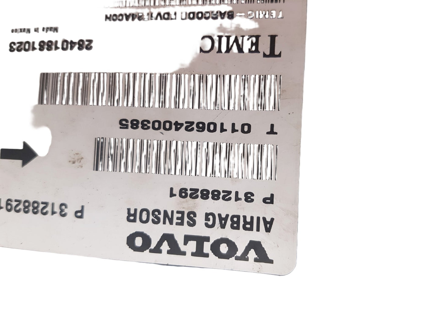 2010 - 2015 Volvo S80 II 124 Saloon Airbag Module 31288291