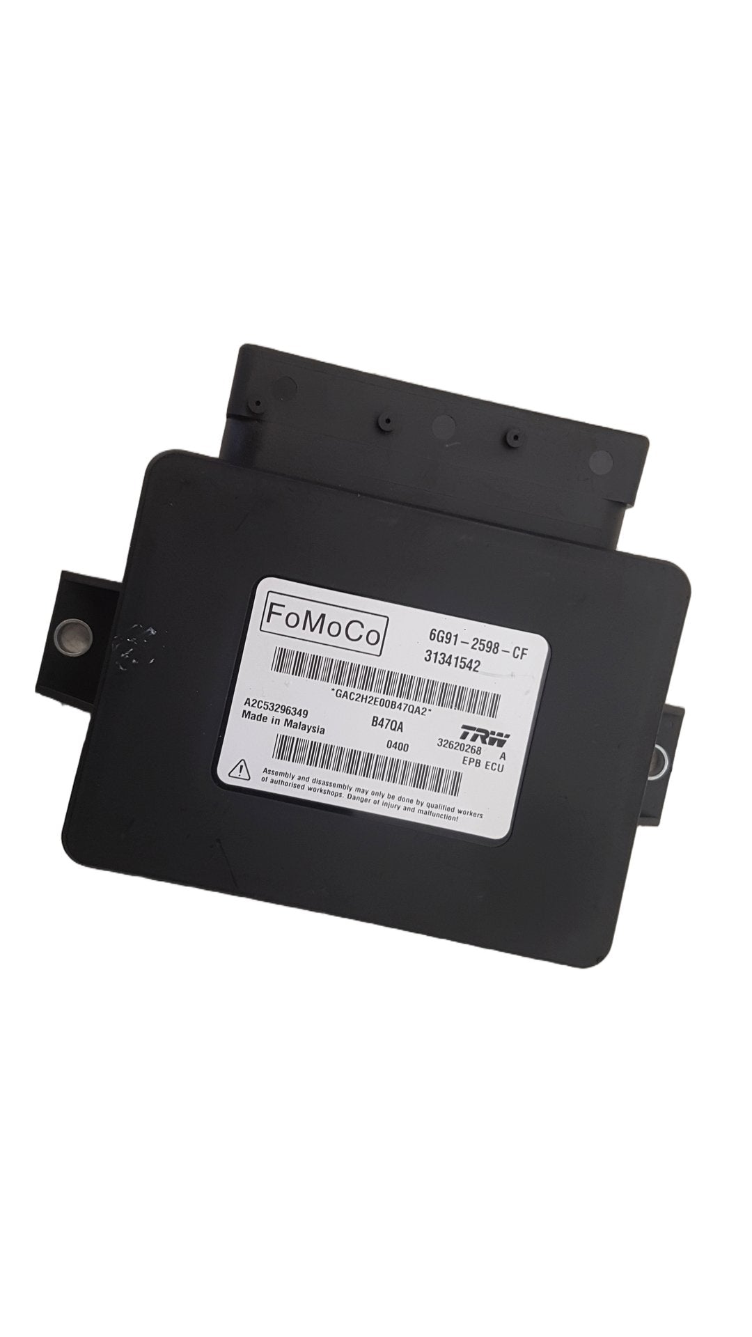 2008 - 2017 Volvo XC60 I 156 SUV Parking Brake Control Module 6G91-2598-CF