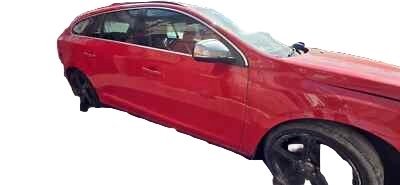 2010-2016 Volvo V60 S60 Front Driver Side Bare Door Skin 612 Passion Red 32228971