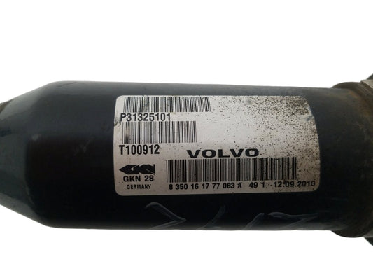 VOLVO XC60 AWD 08-12 LH DRIVESHAFT D3 D5 6SP MANUAL 31325101, 36012414, AWD