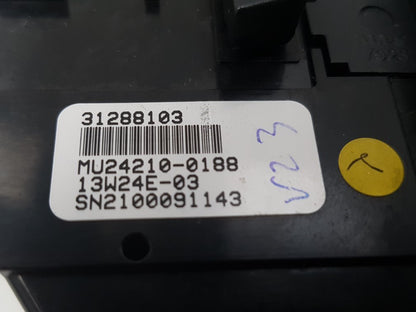 2012 - 2016 Volvo V40  Hatchback HEATER & RADIO CONTROL PANNEL 31288103