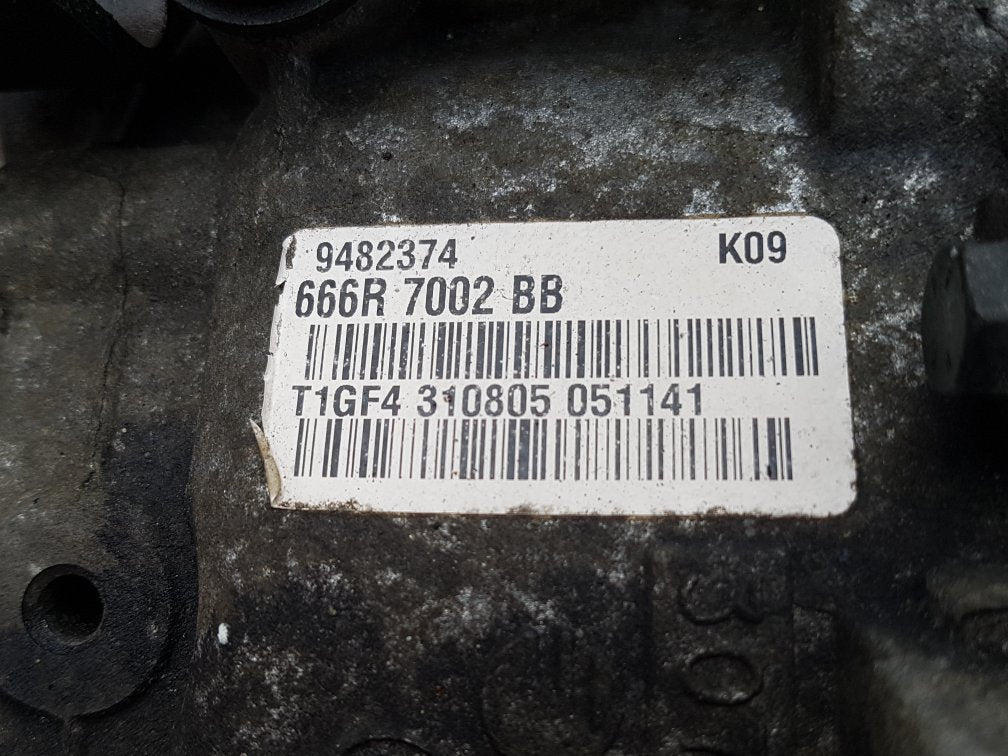 2005 - 2010 Volvo S60  Saloon Manual Gearbox 9482374