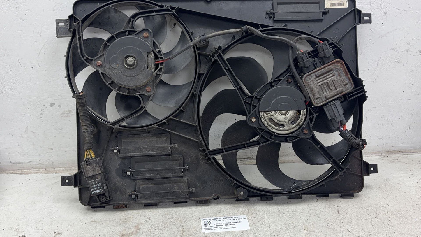 2009 - 2017 Volvo XC60 I 156 Estate A/C Fan and Shroud Assembly 31293777