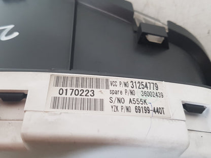 2004 - 2010 Volvo S40  Saloon Instrument Cluster 31254779