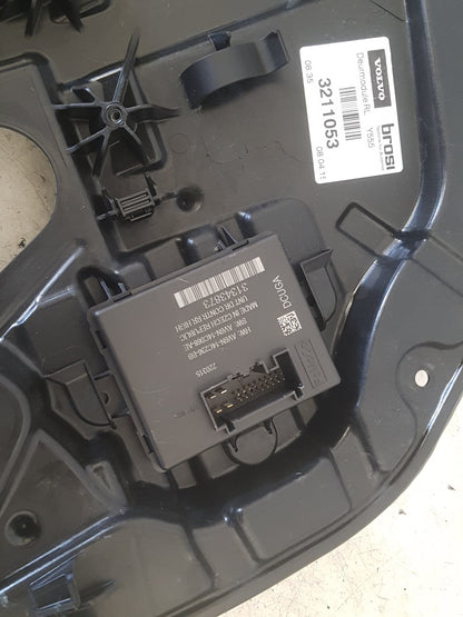 2015 Volvo V40 525, 526 Hatchback Left Rear Door Regulator 31276217
