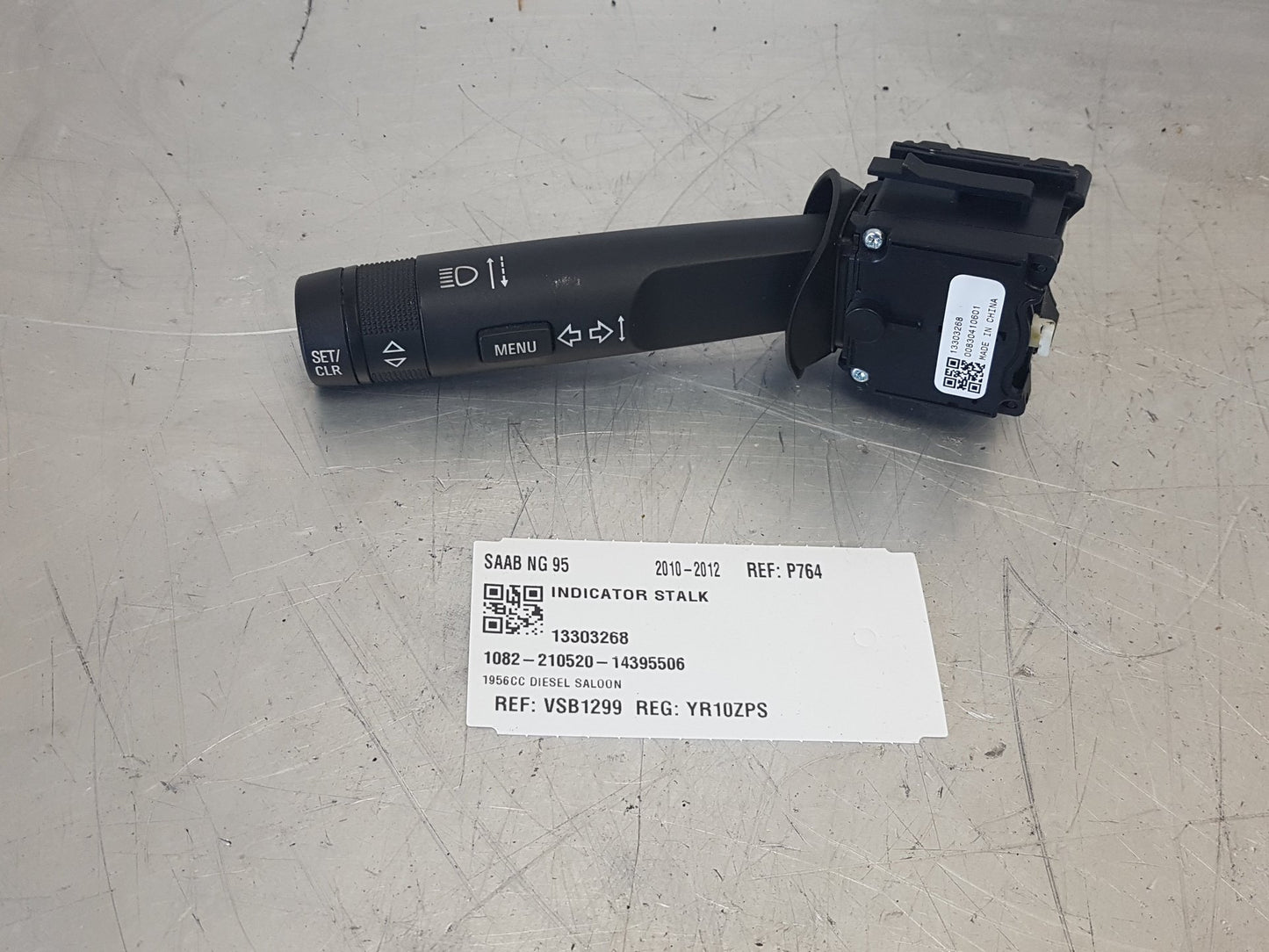 2010 - 2012 Saab 95  Saloon Indicator Stalk 13303268