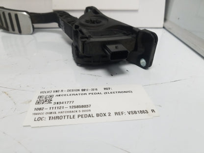 2012 - 2021 Volvo V40  Hatchback Accelerator Pedal 31341777