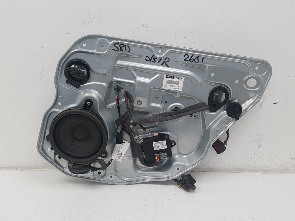 2006 - 2009 Volvo S80  Saloon Right Rear Window Regulator/Motor 983042