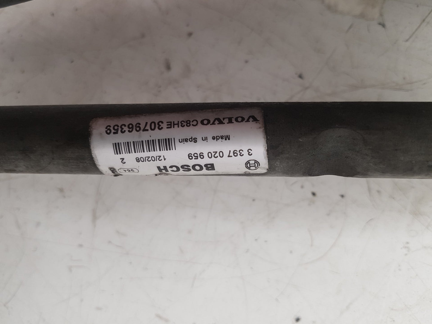 2008 - 2016 Volvo V70 III 135 Estate WIPER MOTOR (FRONT) & LINKAGE 30796359